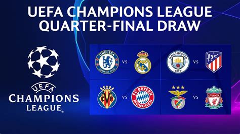 uefa champions league quarter final draw 2022